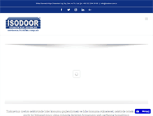 Tablet Screenshot of isodoor.com.tr